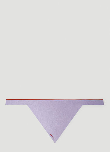 Le Foulard Brilho Scarf Jacquemus Le Foulard Brilho Scarf Purple jac0251121