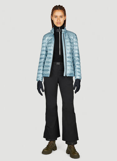 Moncler Grenoble 왈라비 쇼트 다운 재킷 블루 mog0253001