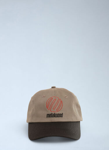 Metalwood Studios Logo Motif Baseball Cap Grey met0162003