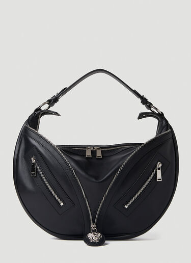 Versace Repeat Hobo 单肩包 黑色 vrs0251050