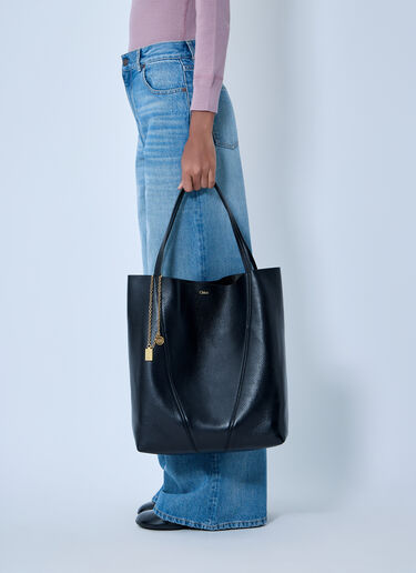 Chloé 旋转托特包 黑色 chl0263090