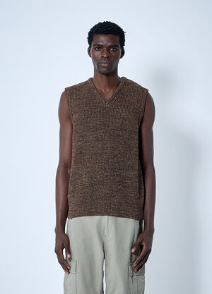 Stüssy Twisted Yarn Sweater Vest Grey sts0160004