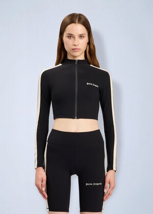 Palm Angels Classic Logo Training Jacket Black pma0264241