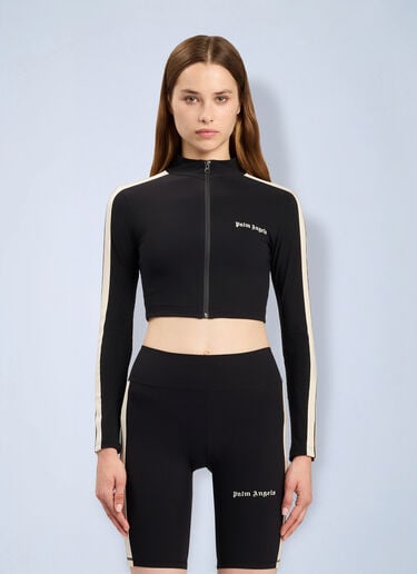 Palm Angels Classic Logo Training Jacket Black pma0264241