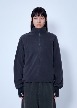 Entire Studios Half-Zip Fleece Pullover Navy ent0266043
