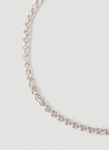 Tom Wood Spike Chain Necklace Silver tmw0349027