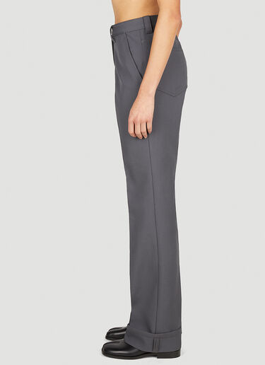 Miu Miu Classic Suiting Pants Grey miu0252008