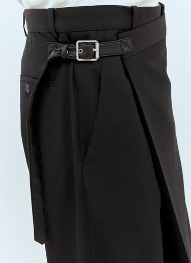 Acne Studios Wrap Over Pants Black acn0158012