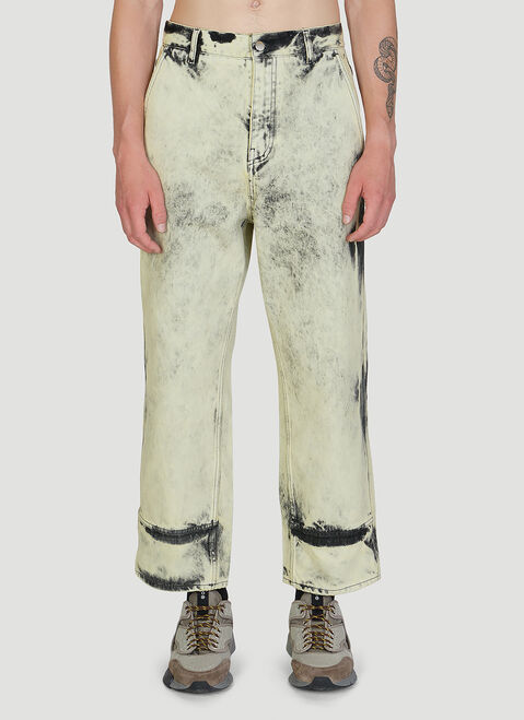 DRx x STEFAN MEIER x LN-CC Sentinel Jeans Green drs0350009