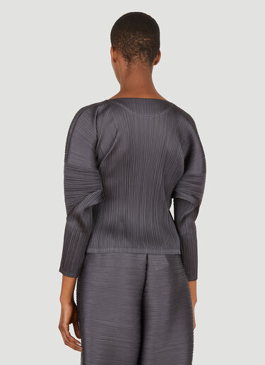 Pleats Please Issey Miyake 褶裥长袖上衣 黑色 plp0251011