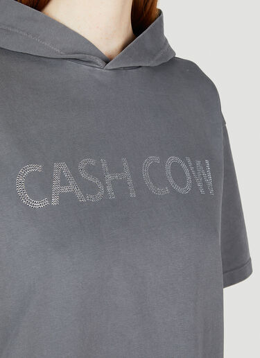 AVAVAV Hooded Cash Cow T-Shirt Grey ava0252002