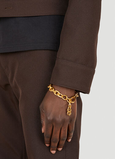 Logo Charm Chain Bracelet Dolce & Gabbana Logo Charm Chain Bracelet Gold dol0147092