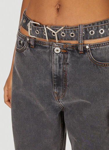 Y/Project Y Belt Jeans Grey ypr0249014
