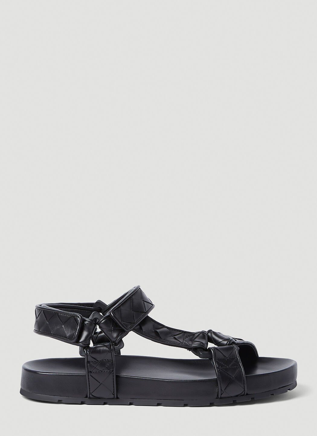 Balenciaga Intrecciato Sandals Black bal0156014