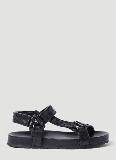 Bottega Veneta Intrecciato Sandals Black bov0155016