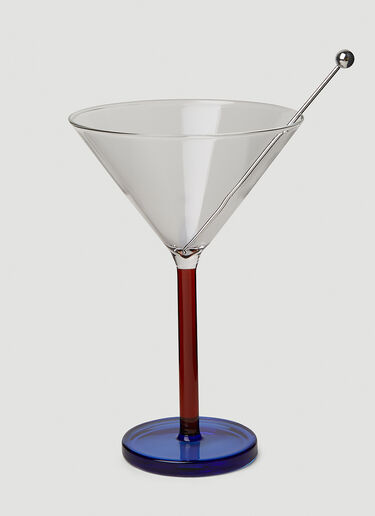 Piano Set of Two Cocktail Glasses Sophie Lou Jacobsen Piano Set of Two Cocktail Glasses Multicolour spl0351014