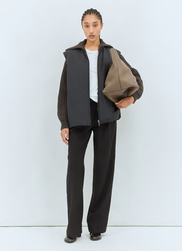 The Row Andi Vest Black row0358001