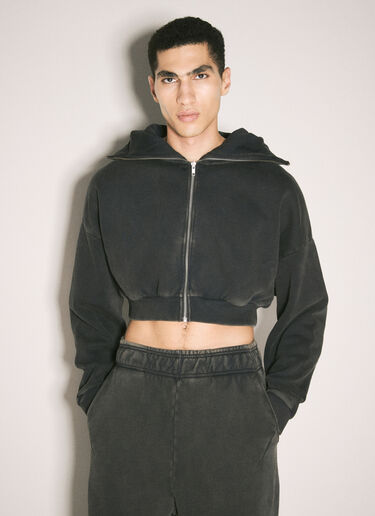 Entire Studios 水洗重磅连帽运动衫 黑色 ent0353003