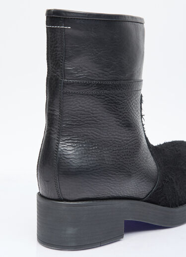 MM6 Maison Margiela Biker Ankle Boots Black mmm0154010