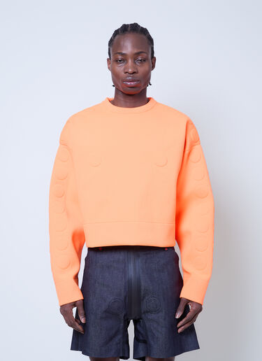 Walter Van Beirendonck x G-STAR Embossed Knit Sweater Orange wlt0160028