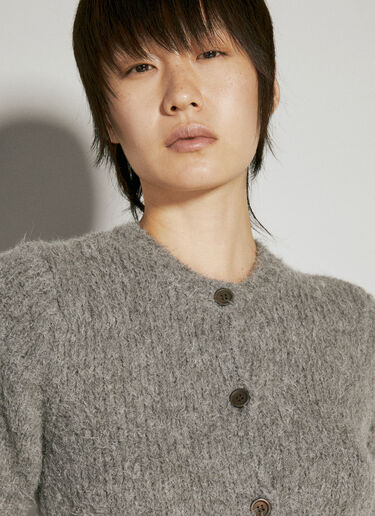 Our Legacy Shrunken Short Sleeve Top Grey our0254013