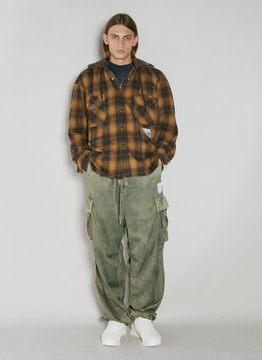 Maison Mihara Yasuhiro Big Cargo Pants Khaki mmy0154001