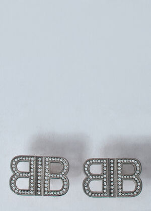 Balenciaga BB Earrings Silver bal0259047