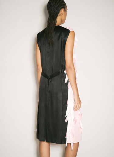 Prada Sablé Midi Dress Pink pra0258056