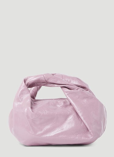 트위스티드 핸들 핸드백 Dries Van Noten 트위스티드 핸들 핸드백 라일락 dvn0253004