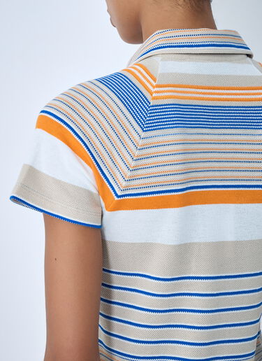 Slim Fit Striped Piqué Polo Shirt Lacoste Slim Fit Striped Piqué Polo Shirt White lac0264001