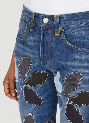 DRx FARMAxY FOR LN-CC x LEVI'S Drop 6 Flowers Jeans Blue dfl0347010