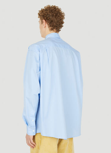 Marni Embroidered Shirt Light Blue mni0150012