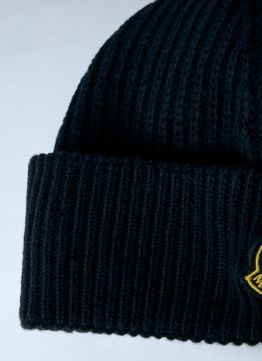 Moncler RE/ICONS Ribbed Knit Beanie Black mon0166069