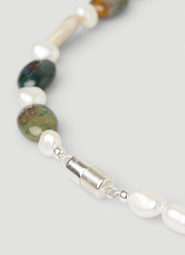 Chrysophase Tear Necklace Mass Chrysophase Tear Necklace Beige mas0351001