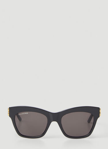 Balenciaga Dynasty Cat Eye Sunglasses Black bal0246142