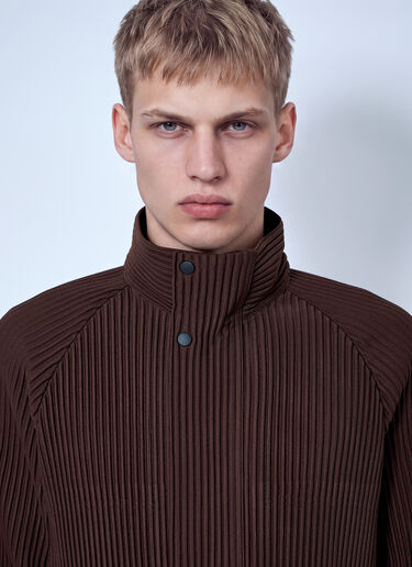 Homme Plissé Issey Miyake Tailored Pleats 1 Jacket Brown hmp0166021