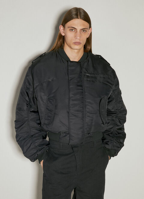 Entire Studios A-2 Bomber Jacket Grey ent0353008