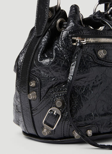Balenciaga Le Cagole XS Bucket Bag Black bal0251104