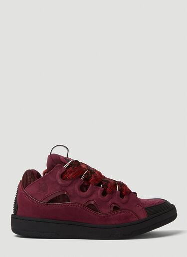Lanvin Curb Sneakers Burgundy lnv0150014