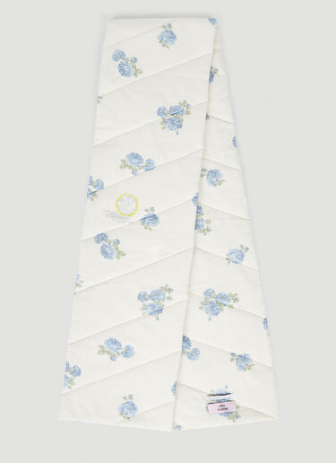 Martine Rose Padded Scarf White mtr0150015