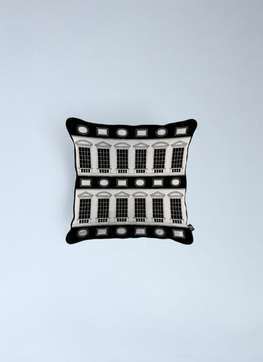 Fornasetti Architettura Cushion Black wps0691880