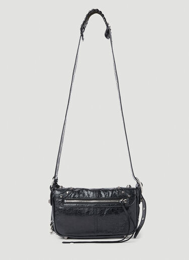Balenciaga Le Cagole Piercing Crossbody Bag Black bal0152070