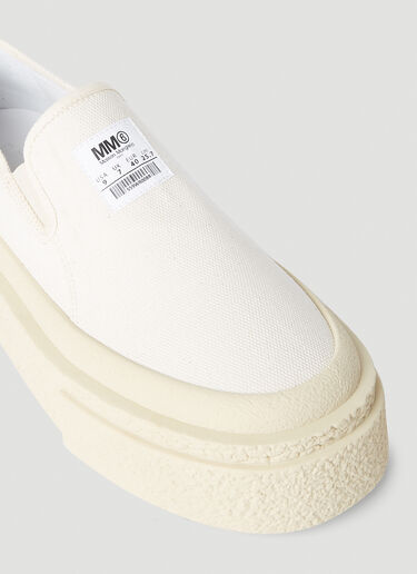 MM6 Maison Margiela Platform Sneakers Beige mmm0251029