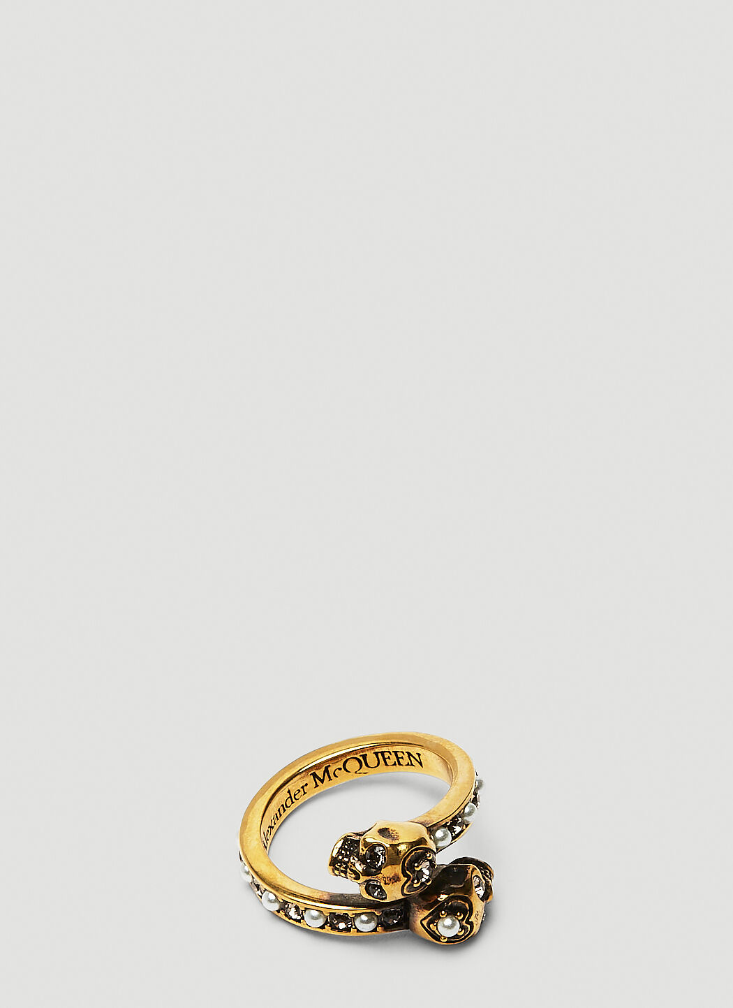 Mcqueen sales skull ring