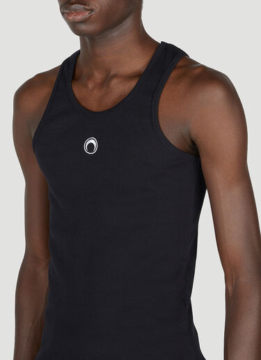 Ribbed Tank Top Marine Serre Ribbed Tank Top Black mrs0152016