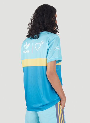 adidas by Human Made 그래픽 HM 티셔츠 블루 ahm0146005