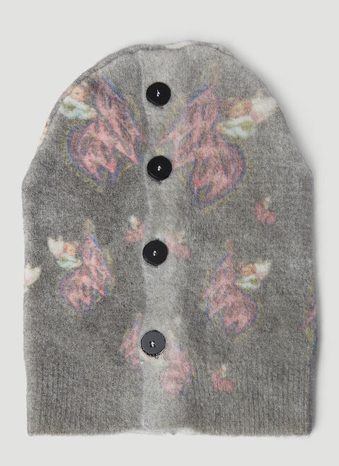 Kiko Kostadinov Angelos Knit Beanie Blue kko0154012