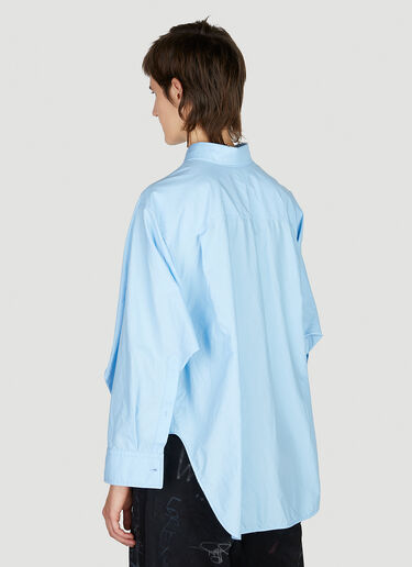 Balenciaga Swing Twisted Shirt Light Blue bal0252040