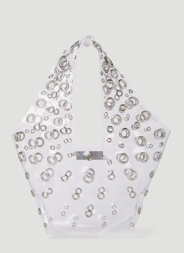 Grommet Tote Bag Rabanne Grommet Tote Bag Transparent pac0252043