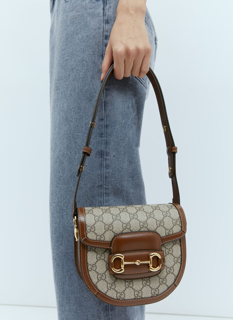 Gucci Horsebit 1955 Mini Rounded Shoulder Bag Pink guc0255012